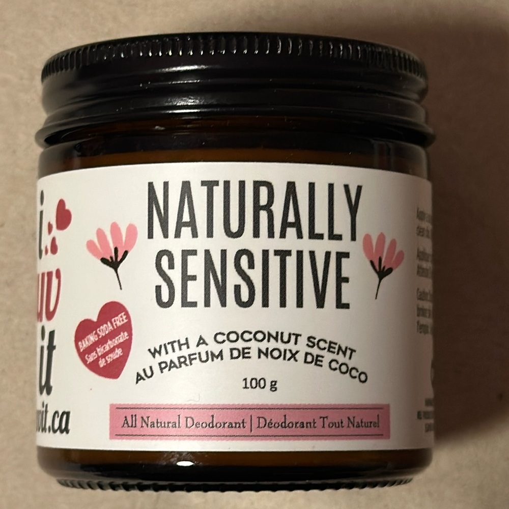 NWT Naturally Sensitive All Natural Deoderant